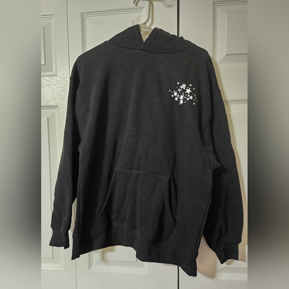 Black Disco Ball Hooded Sweatshirt, Size Small, New With Tags - Picture 3 of 10